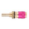 Water Cooled & Gas Adapter Quick Hose Connector Fitting For MIG TIG Welder Torch(Red)