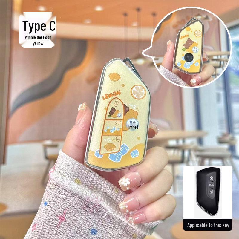 

Volkswagen ID.3 Key Case for Golf 8, Passat Pro, Lamando L, Magotan B9, Tayron, ID.4 X