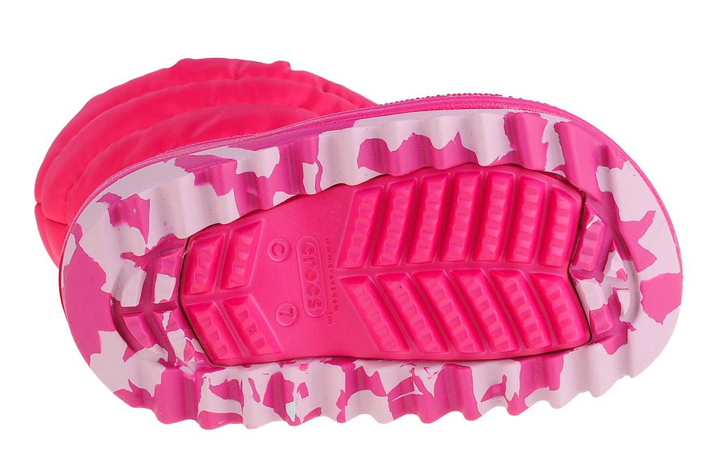 Crocs Classic Neo Puff Boot Toddler, for Girl Pink Boots