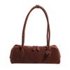 Retro baguette bag autumn and winter new simple suede pillow bag underarm bag women's shoulder bag