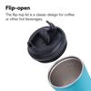 350ml/12oz Double Stainless Steel 304 Coffee Thermos Mug Leak-Proof Non-Slip Car Vacuum Flask Travel Thermal Cup Water Bottle