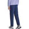 Skechers Comfortable Solid Color Straight Leg Outdoor Casual Pants Men Bottoms Blue P424M078-00DU