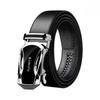Playboy Men's Genuine Leather Automatic Buckle Belt - Business & Casual Fashion