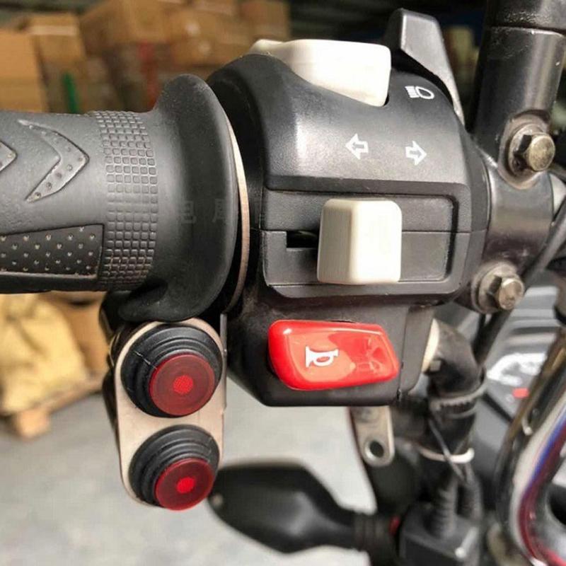 Headlamp Spotlight Button Switch Bracket Motorbike Modification Accessories Universal 22mm Handlebar Mounted Bracket