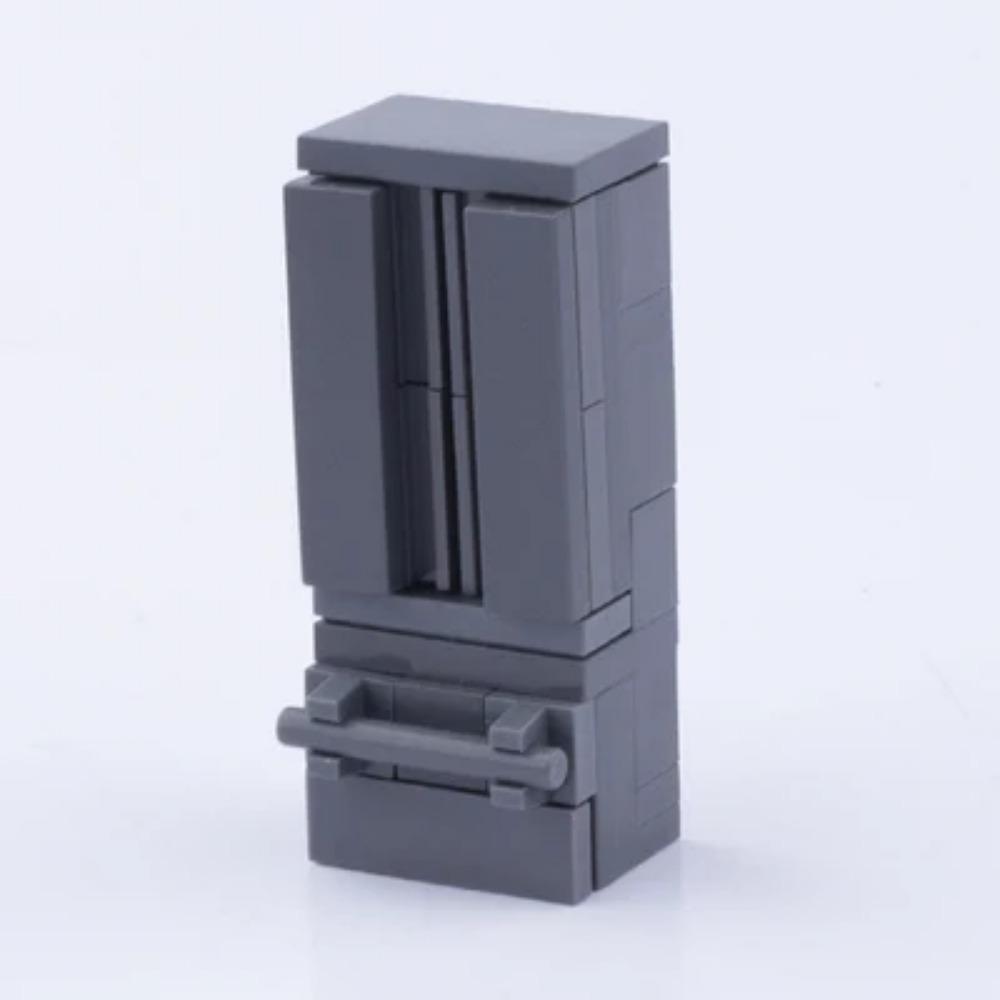 MOC City Scene Building Block Furniture TV Refrigerator Washing Machine Game Console Bed Sofa Vacuum Cleaner Mini Toy Brick K028