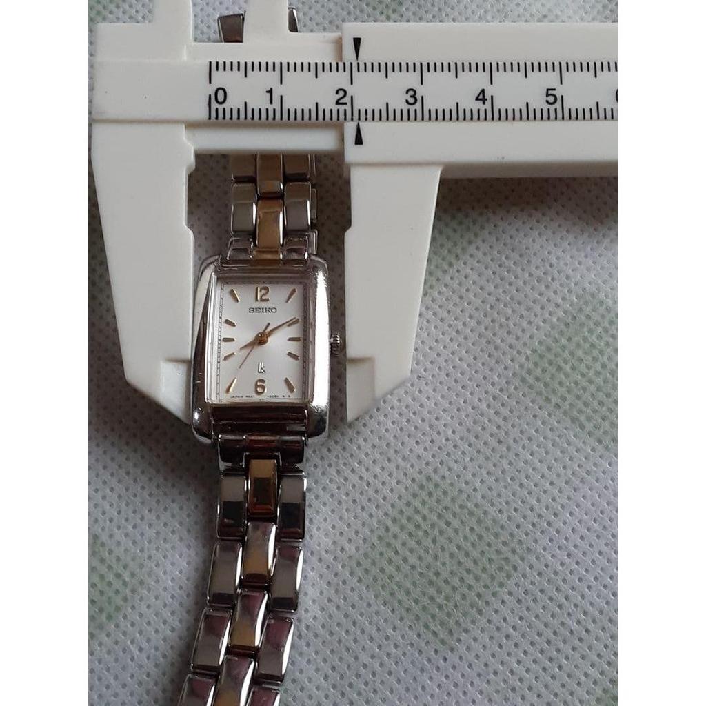 Used SEIKO LUKIA Watch Analog Quartz Bi-color