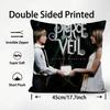 American Rock P-Pierce The Veil Cushion Cover Pattern Printed Pillowcase for Living Room Sofa Cushion Cover & Bedroom Decor