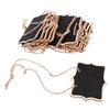 Pack of 1 Sided Vintage Chalkboard Message BlackBoard Cm Hanging String for Wedding