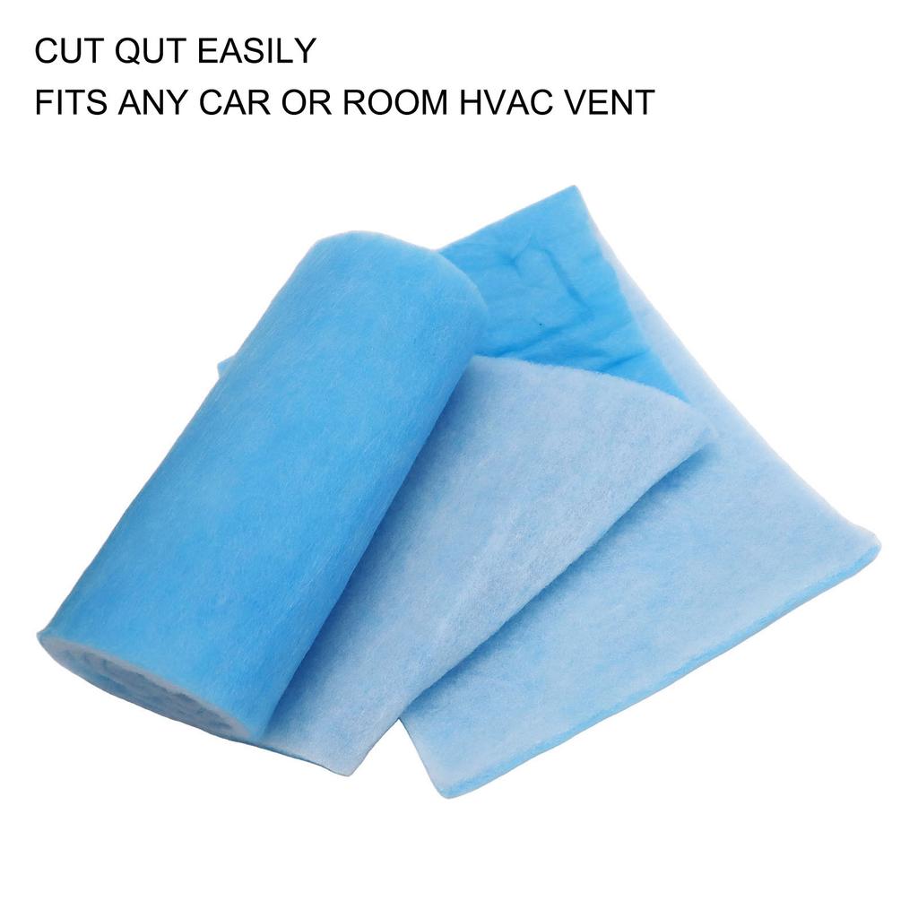 1Roll Reusable Electrostatic Floor Vent Filter Cuttable  Air  Conditioning Filter Cotton  AC Ventilation Filters Accessories