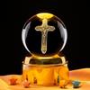 Crystal Ball Ornament Gift for Festivals - Boyfriend to Girlfriend Display Stand
