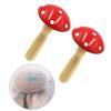 2Pcs Wood Darning Mushroom Multifunctional Fabric Mending Tool Sewing Accessory For Clothing Repair Knitting Project