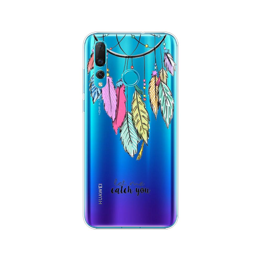 Mobile Silicon Phone Bag Case For Huawei Nova 4 4e Case Soft TPU Back Phone Cover For Nova4 nova4E Cover Protective Back Cover