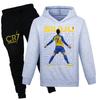 Cr7 Print Kinder Trui en Broek Set Met Zachte Katoenen Stof Voor Middelbare Scholieren