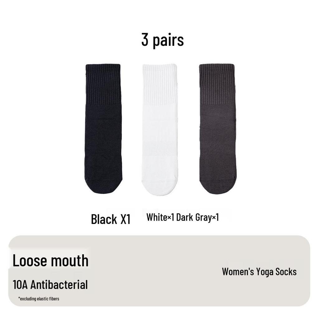 Women's Non-Slip Silicone Yoga & Pilates Socks for Spring/Summer