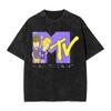 Harajuku  Cotton Oversized TshirtMen Short Sleeve TeesArale Norimaki Summer Loose Washed Tops TShirt
