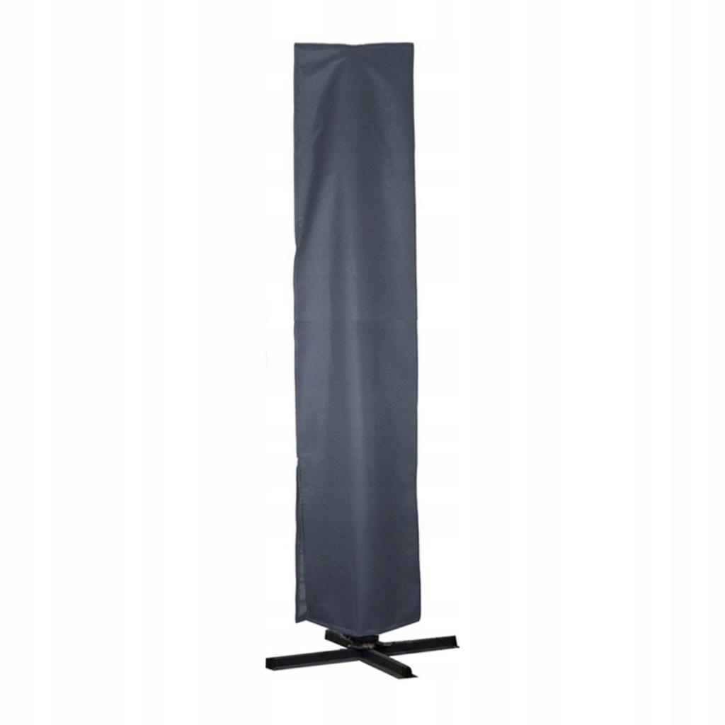 Garden umbrella cover 192 x 44 x 192 cm black