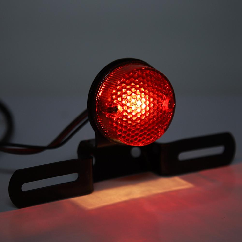 12V Motorcycle Modified LED Brake Tail Light Rr Lamp Waterproof