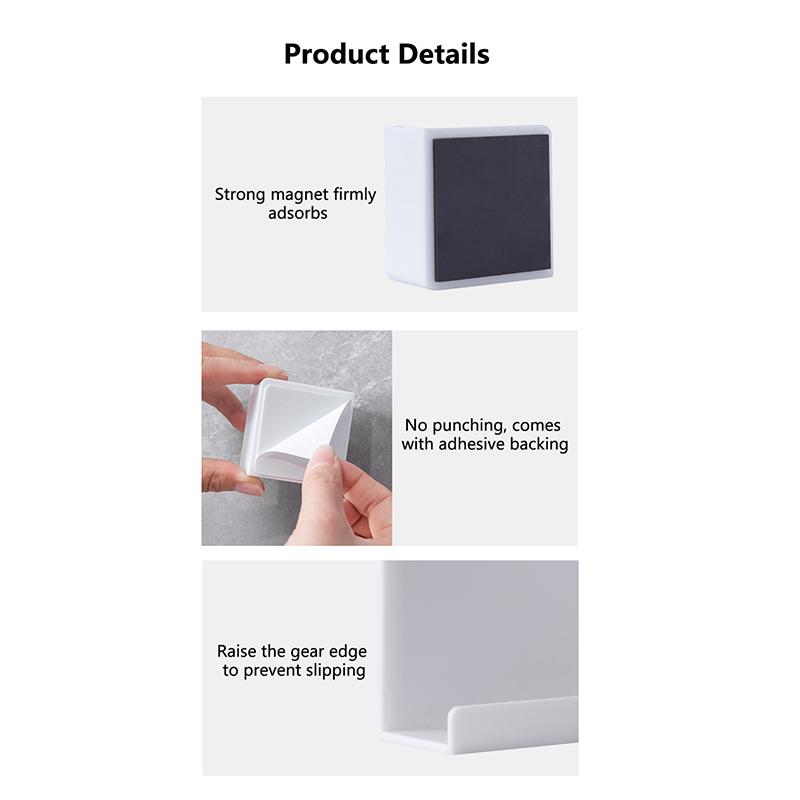 Multifunktionaler Wandmontierter Handyhalter Tablet-Lade-Ständer Halter Notiz-Brillenhalter Für Küche Bett Büro Wohnzimmer