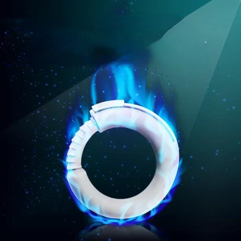 1PC Male Chastity Device Adjustable Cock Ring Bondage Penis Rings Male Extension Train Delay Ejaculation Sex Toys For Men