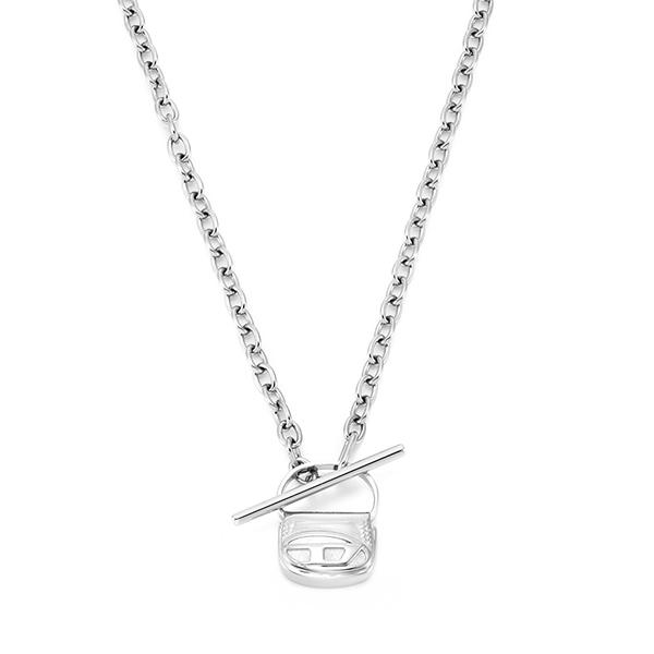 Diesel Accessory Dx1593040 Bag Charm Necklace