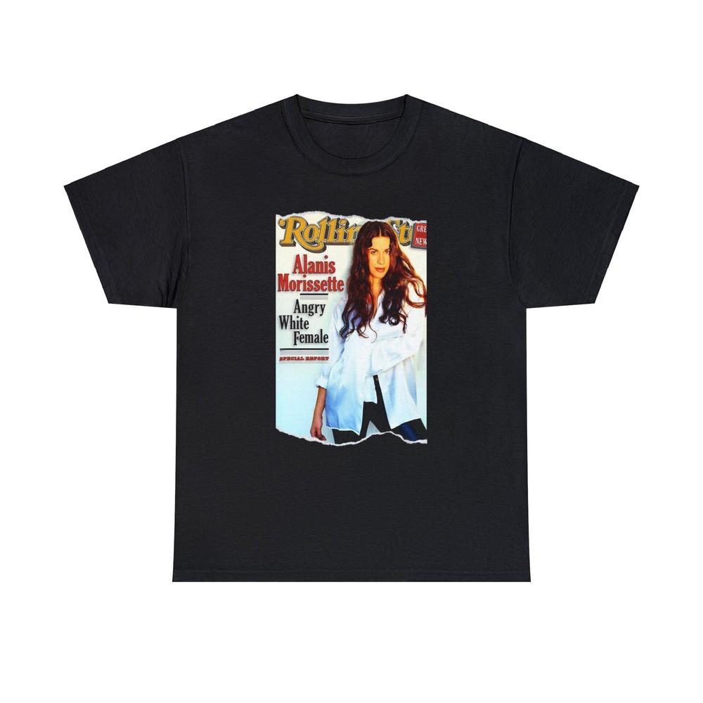 Alanis Morissette Heavy Cotton Tee, Alanis Morissette T-shirt Unisex T-Shirt L