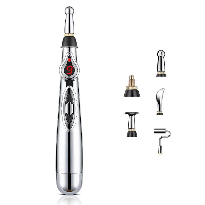 Electronic Acupuncture Massage Pen Lightweight Meridian Energy Pain Relief Tool for Students Head Tiredness Relief Use