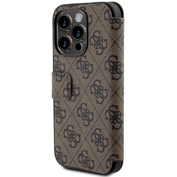 Guess Gubkp15X4Gmgbr Iphone 15 Pro Max 6.7 Brązowy/Brown Book 4G Metal Logo