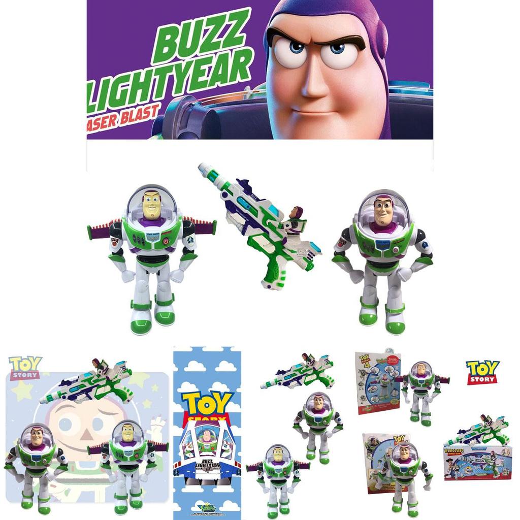 Interactive Buzz Lightyear Toy Story 4 Action Figure With Sound And Walking Features
