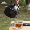 Koman BKSW-1 Portable Stainless Steel Camping Kettle and Tea Infuser for Outdoor Cooking and Boiling Water