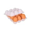 11-Piece Miniature Dollhouse Kitchen Food Set with Tray and Mini Eggs