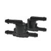 1PC Car Check Valve Windshield Wiper Washer Spray Pipe 3-way Valve Plastic Accessory