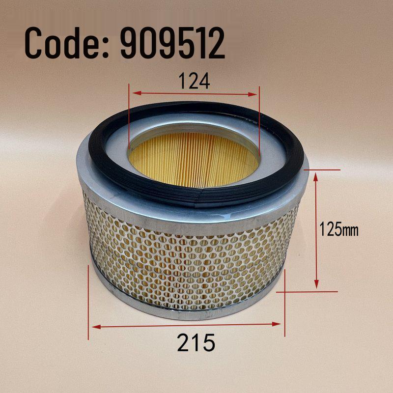 Vacuum Pump Air Intake Filter - Fan Style Dust Element (BECKER)