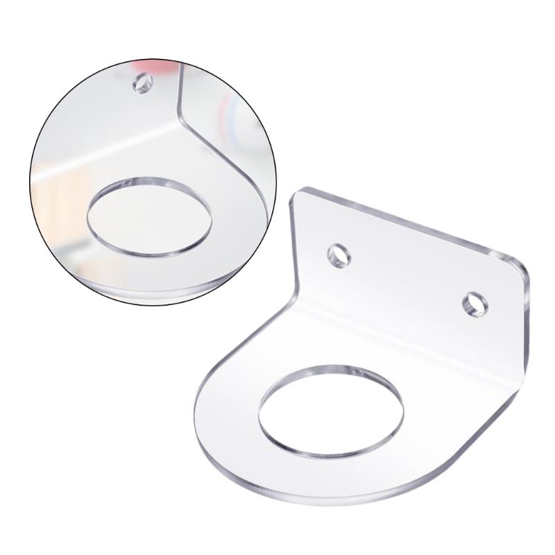 2pcs Wall Mounted Tennis Equipment Rack Space Saving Multi Purpose Acrylic Frame Sports Gears Organization Stand