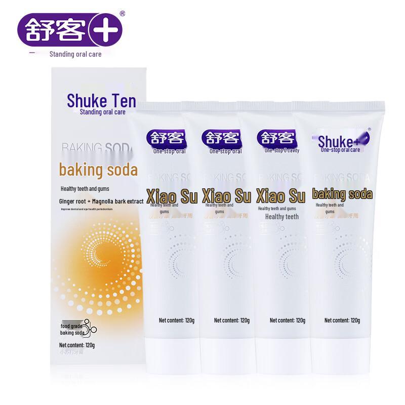 Saky Baking Soda Whitening & Gum Care Toothpaste (4x120g)