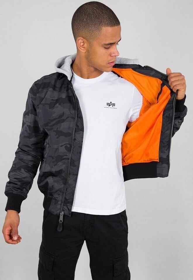 Зимняя куртка Alpha Industries MA-1 TT Hood (196108) black camo (196108-125)