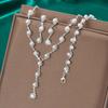 Meier Trendy Fashion Jewelry Set - Necklace, Earrings, and Bracelet