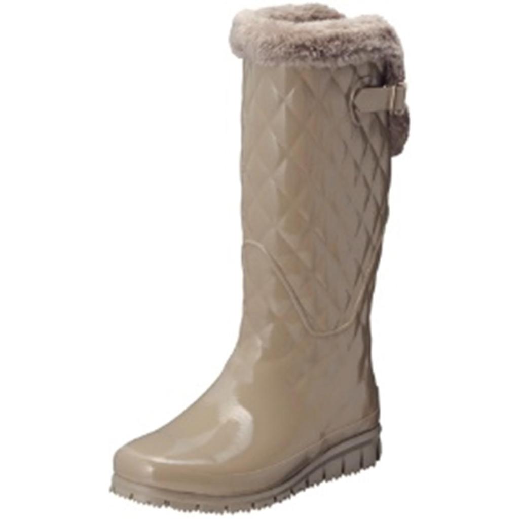 Achilles Montre FBW 1800 Snow Cold Glass Greige Women's Boots, Lightweight, Weather, Fiber-Reinforced Rubber,