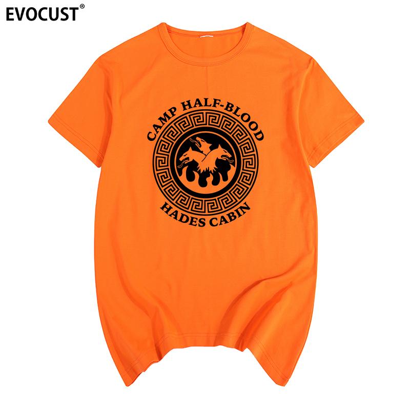 Camp Half Blood Hades Cabin Percy Jackson Harajuku Unisex T-shirt Cotton Men T shirt New women TEE