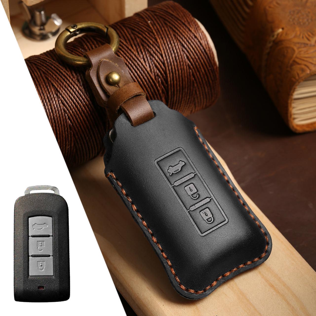 Suitable for Mitsubishi key case Outlander Pajero 21 Yige Jinxuan ASX Yishen key case protective case чёрный