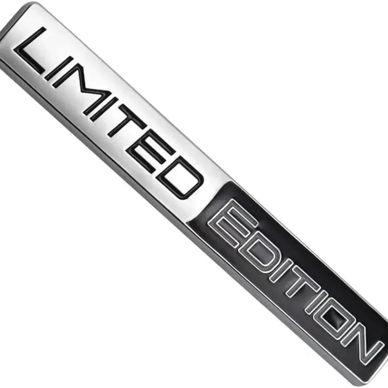 3D Limited Edition Metal Aluminium Adhesive Emblem Rear Trunk Badge Fender Sticker Body Decal Car Emblem