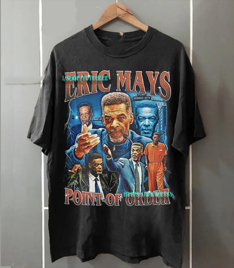 

Eric Mays 90s Bootleg TShirt Eric Mays point of order Graphic Tee Unisex T-Shirt S