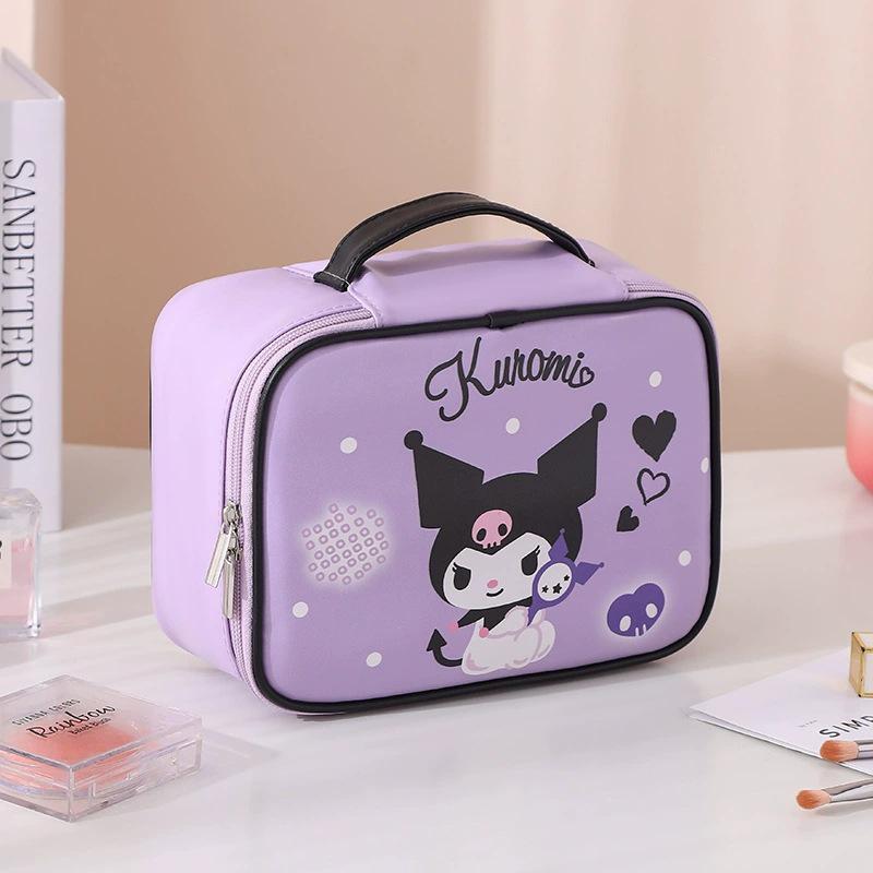 Sanrio Waterproof Cosmetic Bag - Large Capacity, Portable Travel Wash Bag