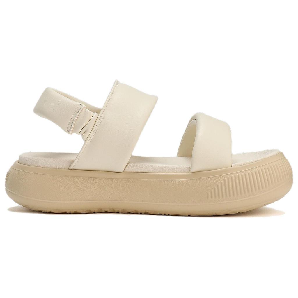 New PUMA One Strap Sandals Women's Ecru 399451-01