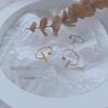 18k Gold T-shaped Open Ring: Japanese & Korean Style, Titanium Steel for Index or Pinky