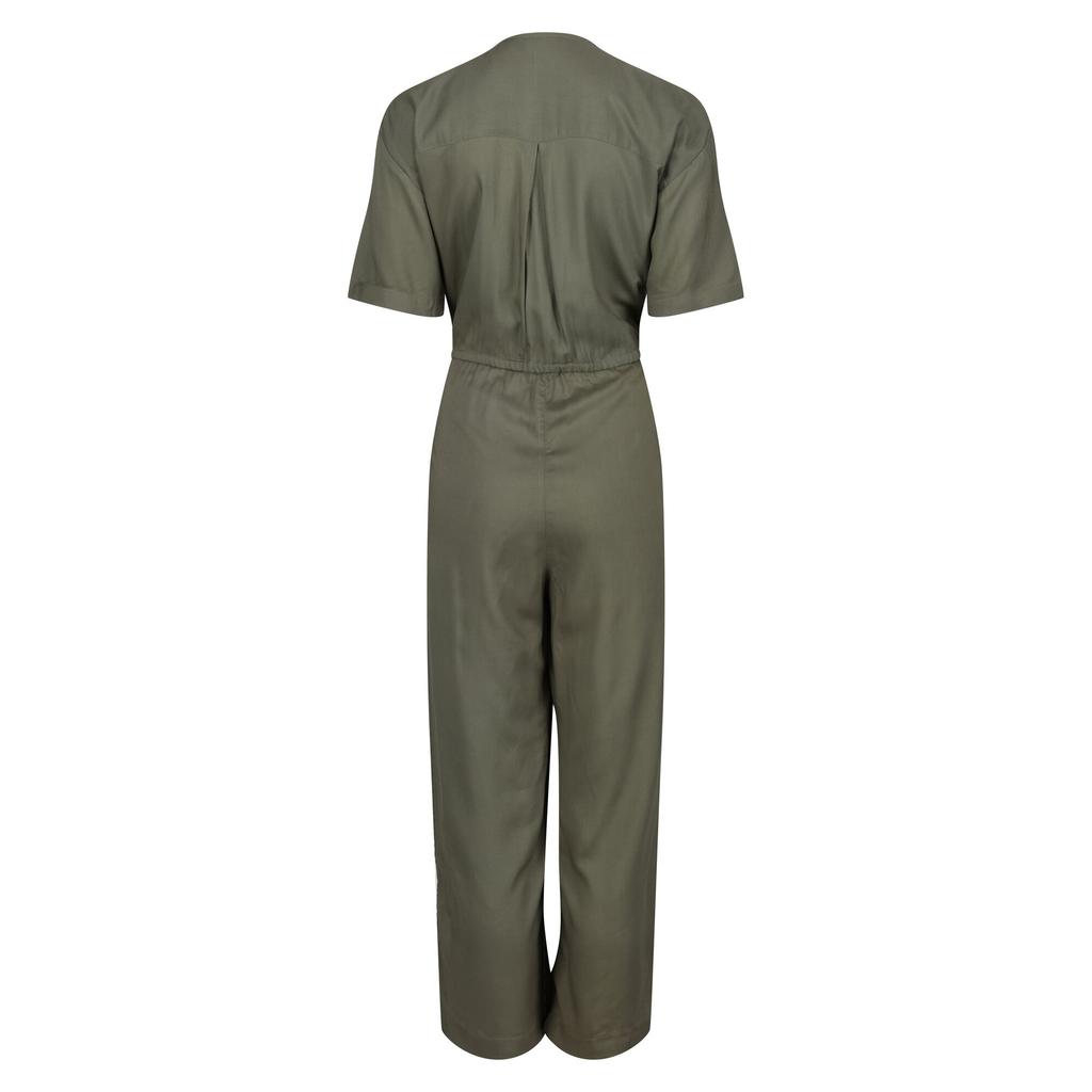 Regatta Womens/Ladies Streap Lightweight Button Front Short-Sleeved Jumpsuit