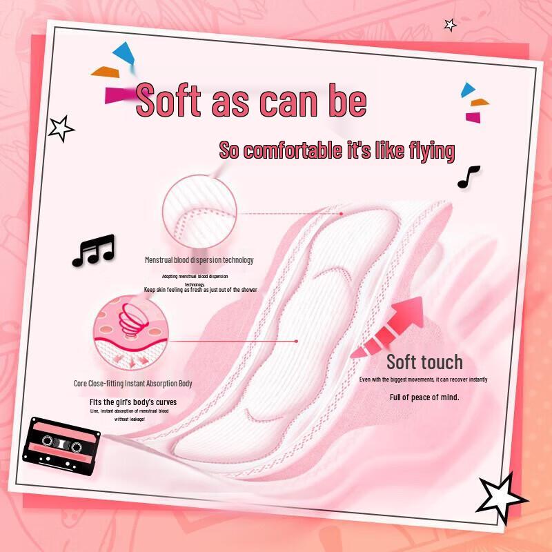 SOFY Elastic Fit Slim Day Sanitary Napkins