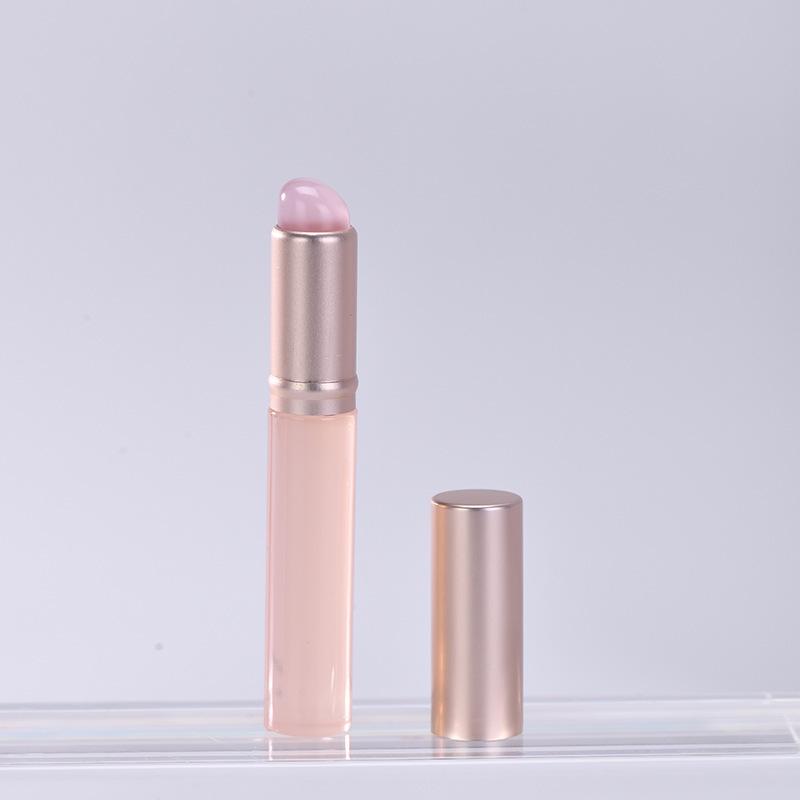 Portable Silicone Lip Brush with Cap - Perfect for Lips, Concealer, Blending, and Beginner Makeup Applications