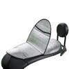 Universal Waterproof Motorcycle Seat Cover: Sun Protection, Heat Insulation, Anti-Scald, Flip-Up Cushion