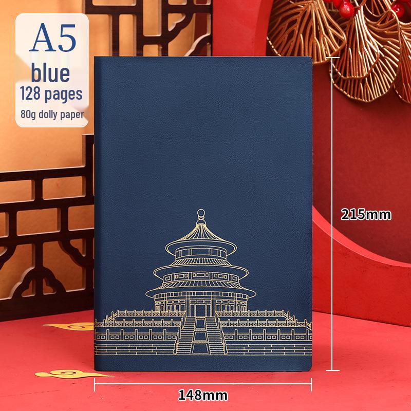 A5 Faux Leather Notebook: Custom Logo Business & Student Diary Gift Box