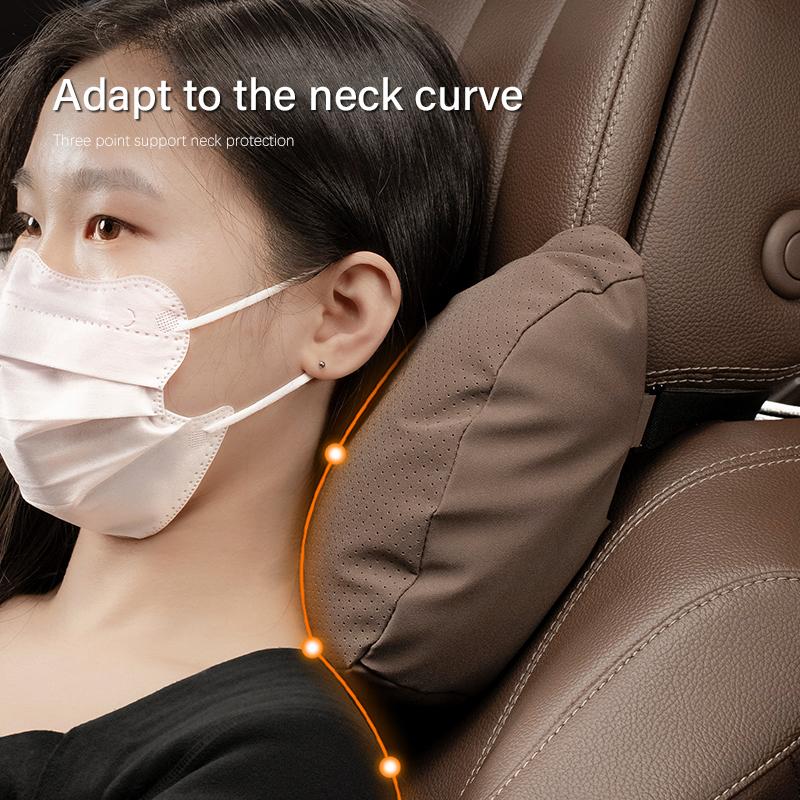 TQDX8 U-style Car Neck Pillow Auto Seat Headrest For Honda Civic Accord Crosstour Spirior Odyssey Avancier UR-V Sienna Elysion CR-Z